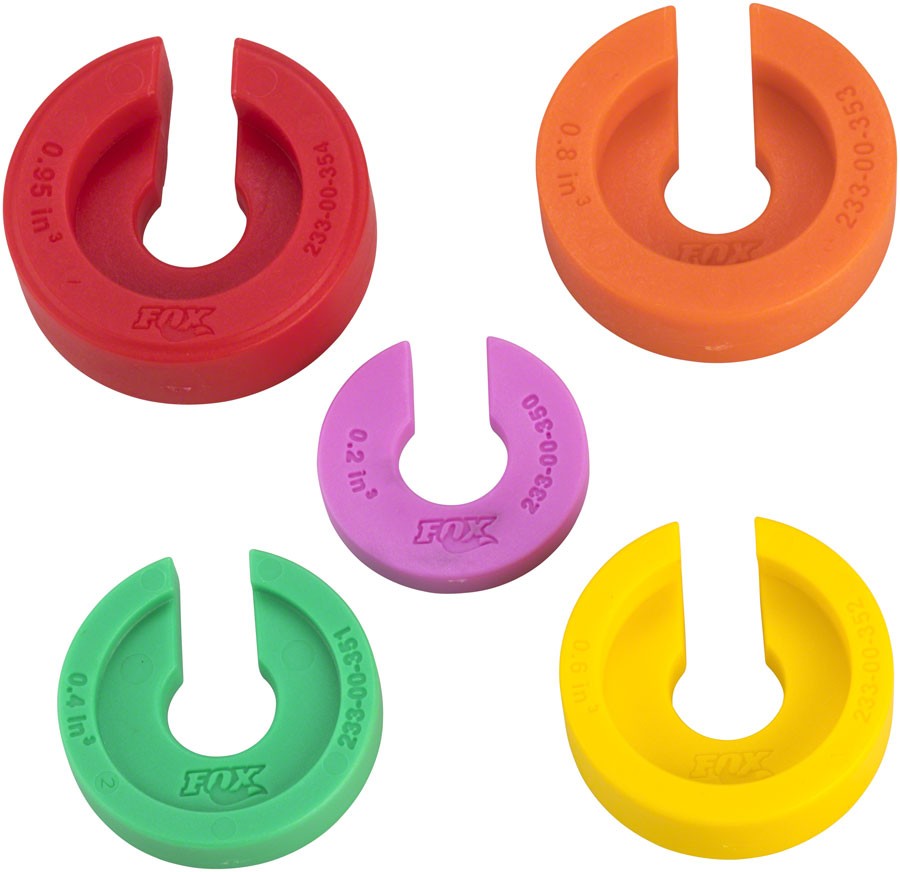 Volume Spacers – FOX Volume Spacers – Float CTD/DPS 2013+, 9mm Shaft, Assorted