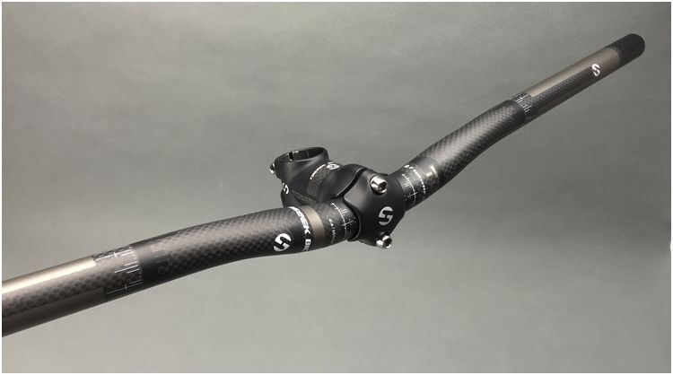 Carbon MTB Road fixie Bicycle Stems Kids Bike Riser bar Short Handlebar Stem Set