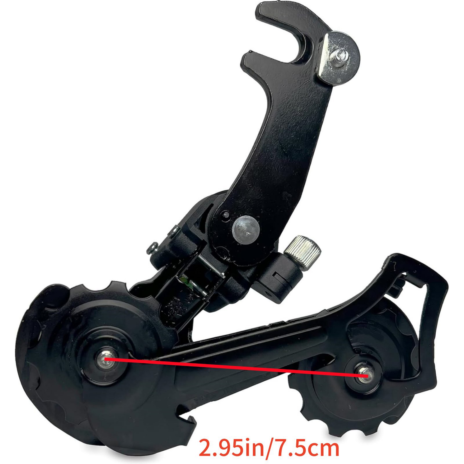 For Shimano RD-TZ31 Rear Derailleur 6/7/8 Speed Hanger Mount GS Cage 34T Black