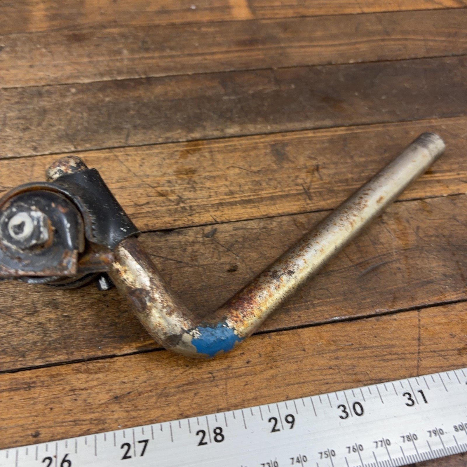 Vintage Lucky 7 Seatpost Troxel Clamp Guts 15mm Seven Steel Post Prewar Postwar