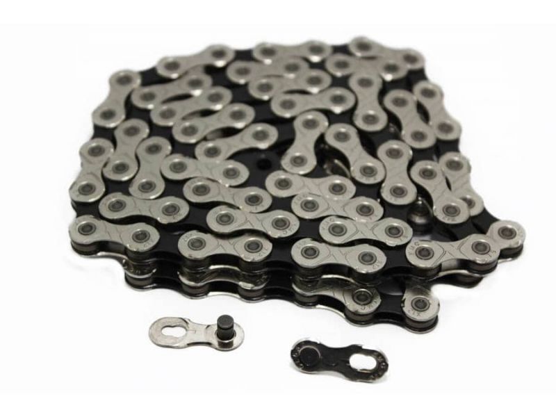 KMC X12 Bike Bicycle Chain Road MTB 12s 120Link Silver/Black Fit Sram Shimano