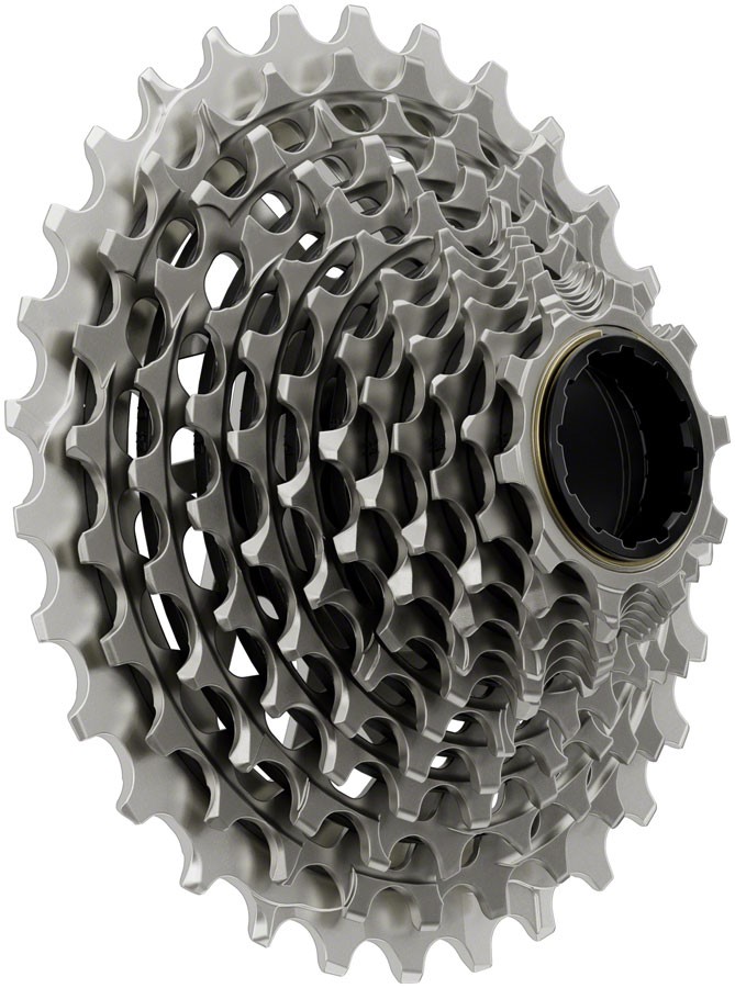 SRAM RED XG-1290 Cassette – 12-Speed, 10-30t, For XDR Driver Body, Silver, E1