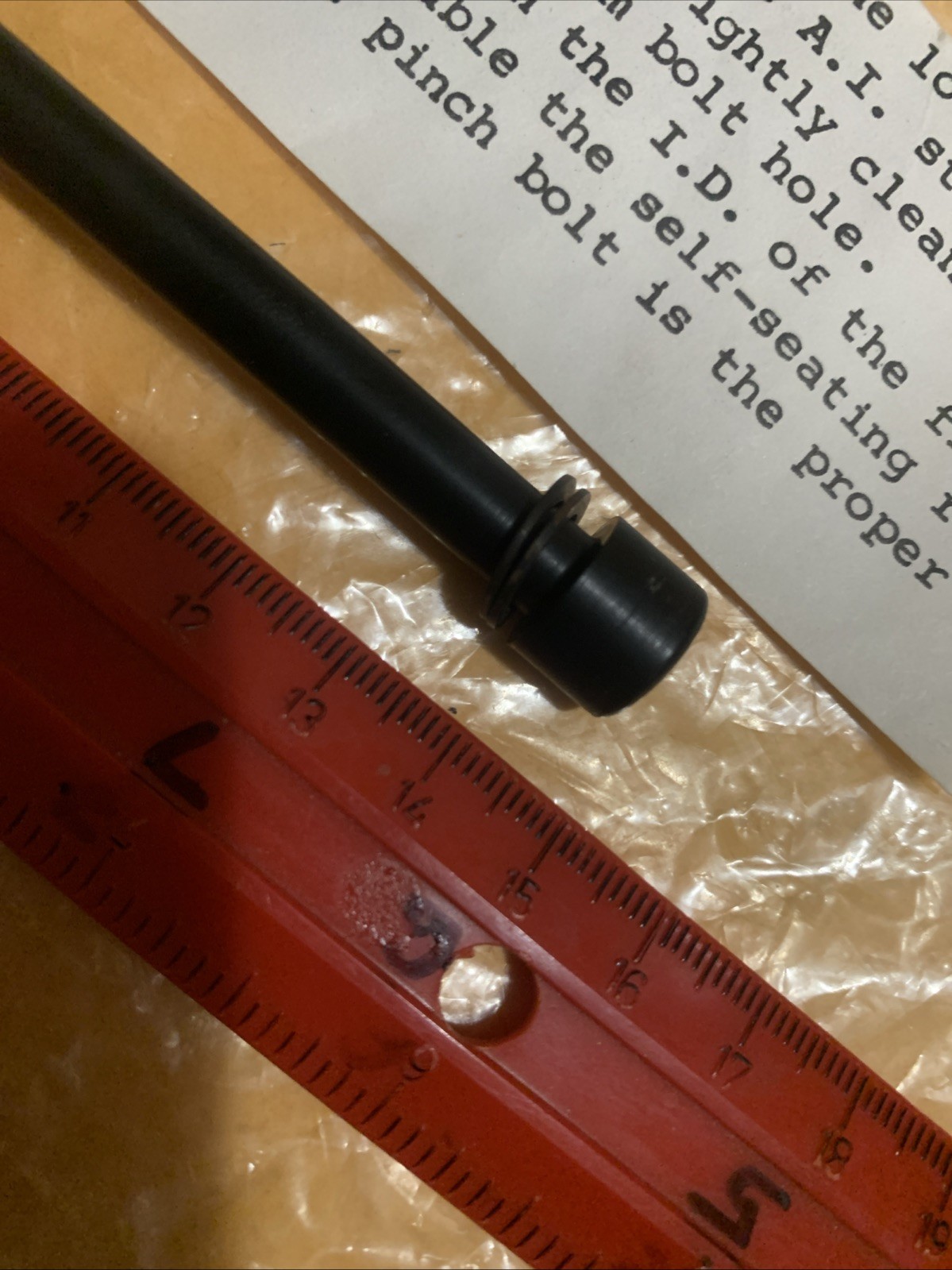 Ai Arnold Industries Aluminum Alloy Vintage Quill Stem Expansion Bolt NOS 145mm