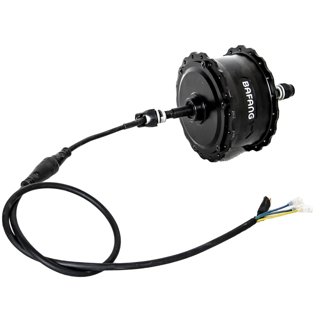 250W350W500W Bafang Brushless Geared Fat Bike Rear Hub Motor 36V/48V 175mm190mm
