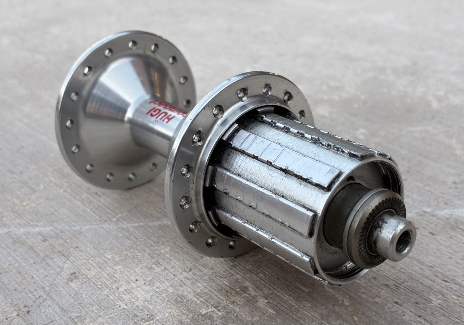 Hugi Compact QR Rear Hub | 32-hole / 130 OLD / EXC / Made in Germany
