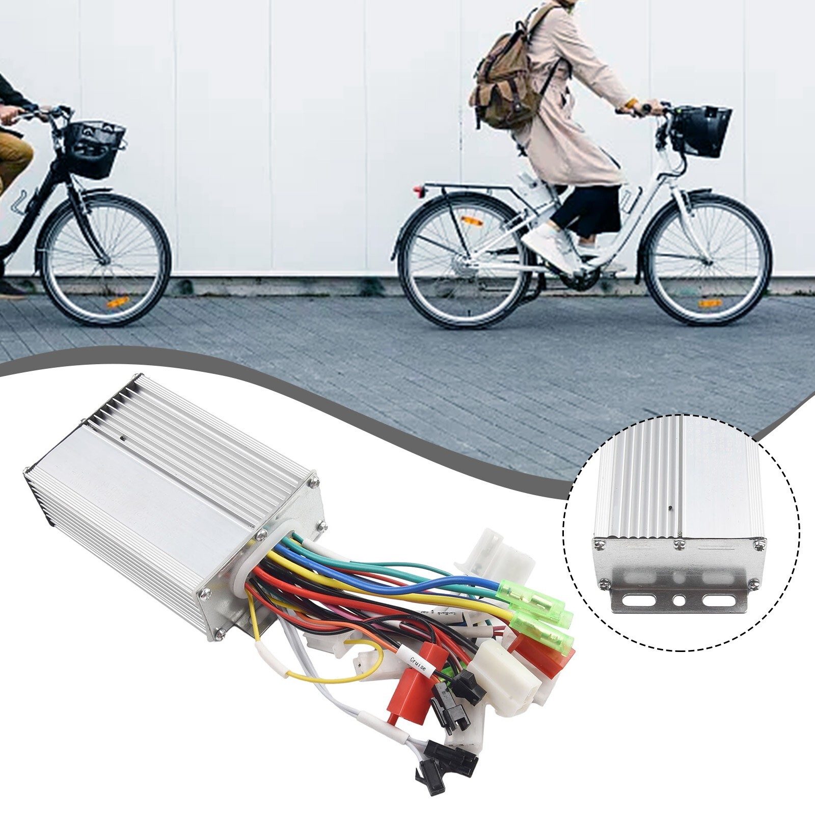 36V48V 350W E-bike Brushless Controller For Electric Bicycle Scooter Motor New