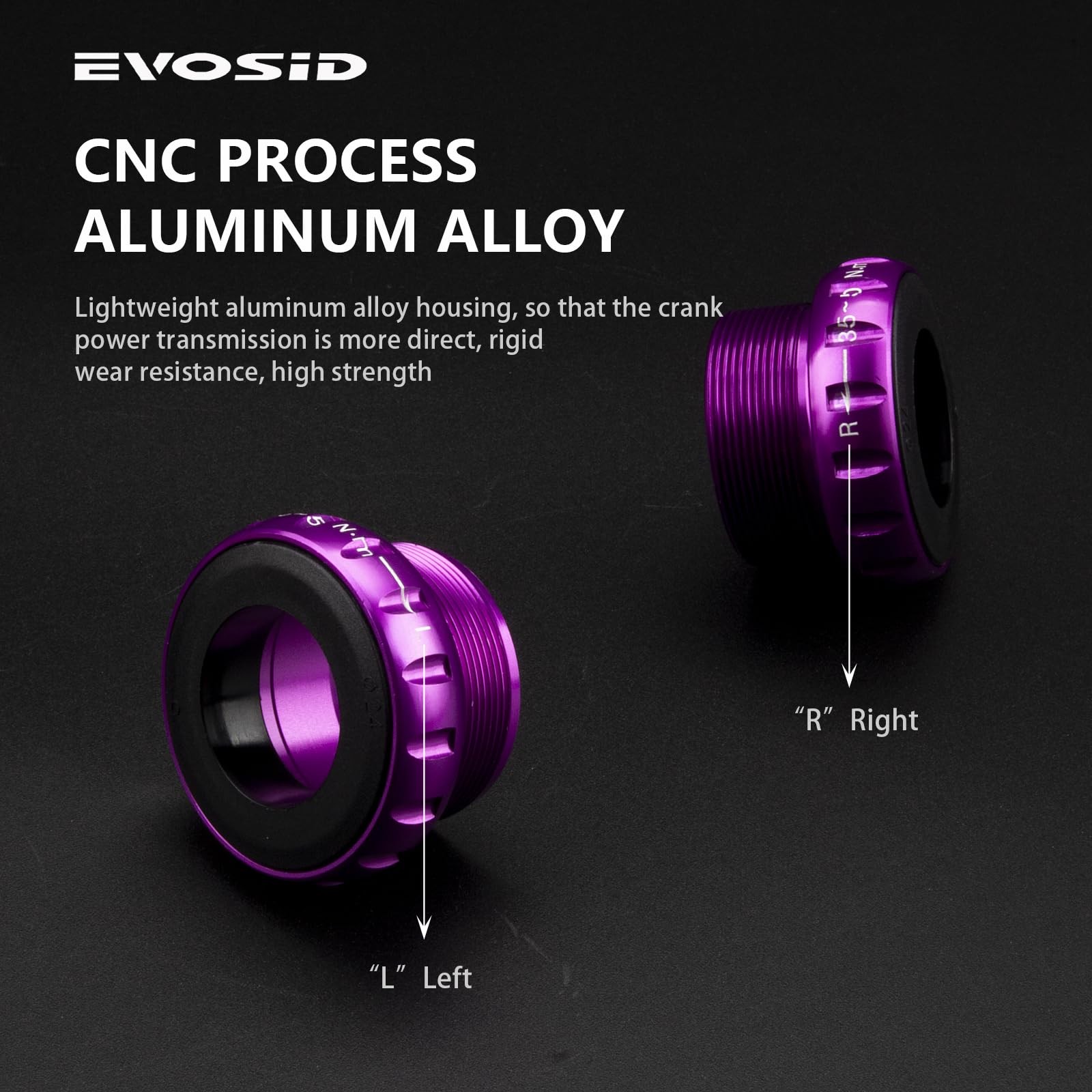 Bottom Bracket, Mountain Bottom Bracket English BSA 68-73mm for 24mm Spindle …