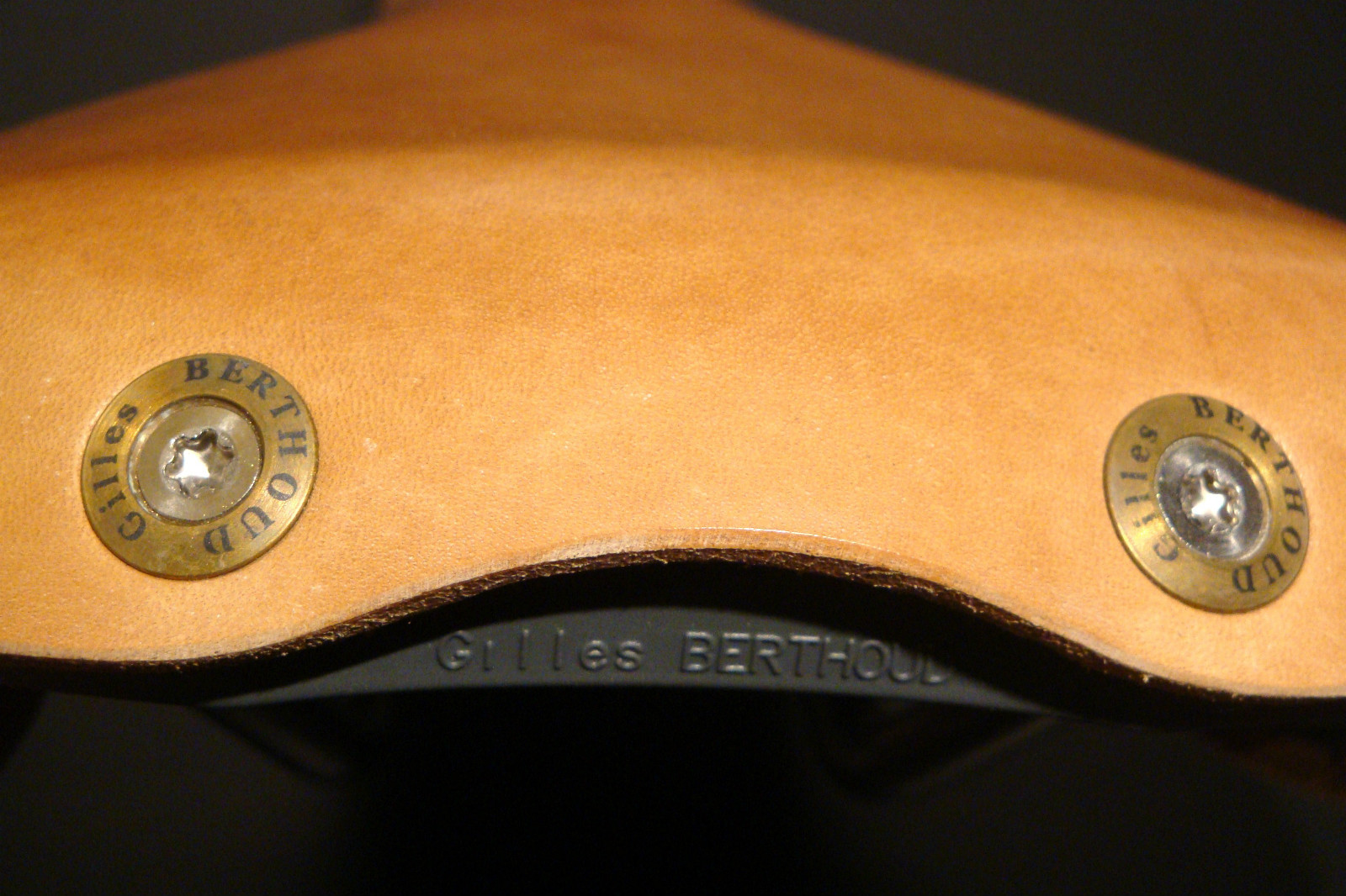 NEW GILLES BERTHOUD SADDLE SEAT GALIBIER NATURAL MADE IN FRANCE IDEALE BROOKS