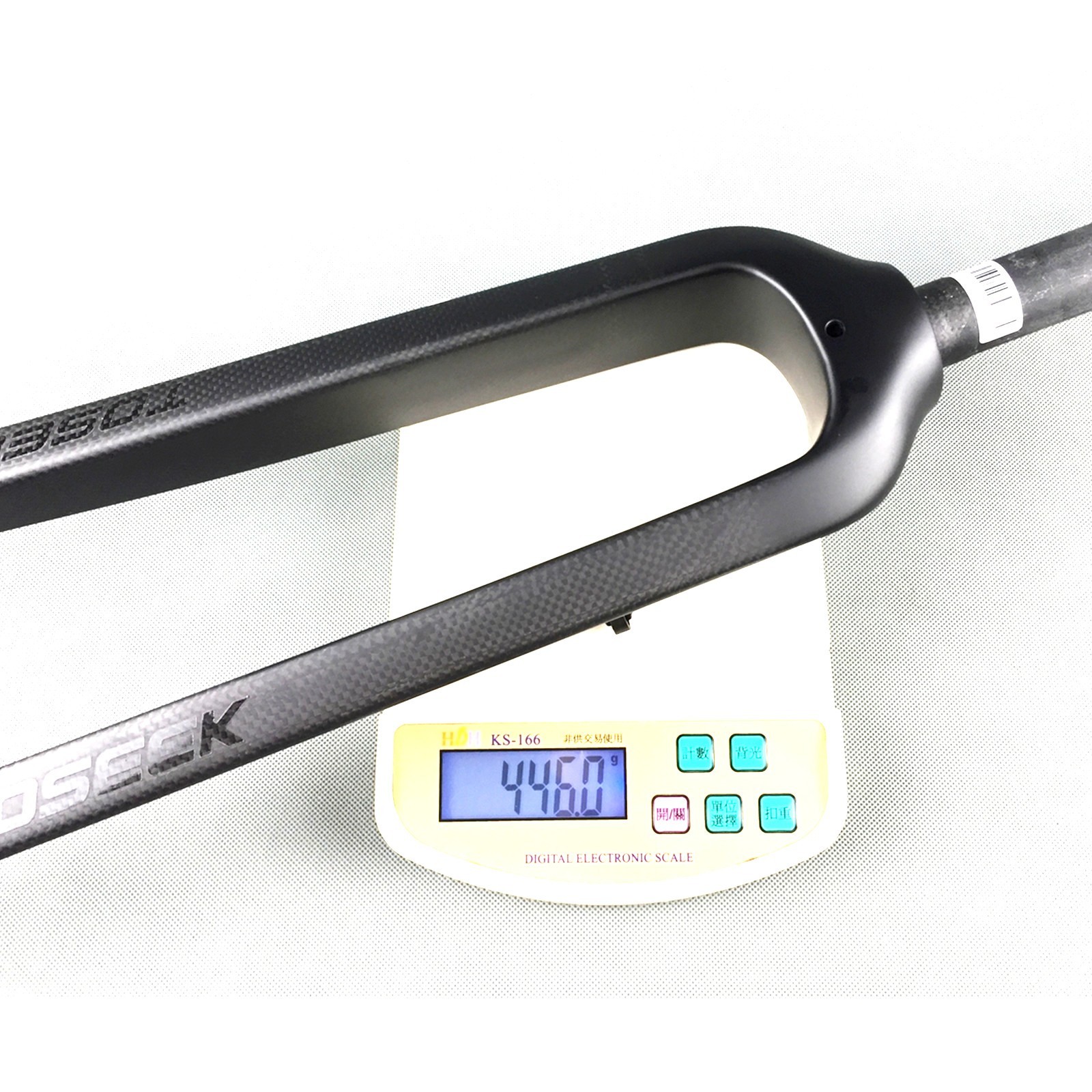TOSEEK 1-1/8″ 26″/27.5″/29″ Full Carbon MTB Rigid Fork Disc Brake Straight Tube