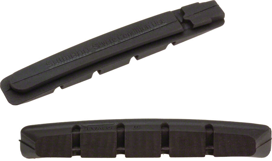 Shimano M70R2 V-Brake Pads Cartridge Inserts for Severe Conditions Pair Black