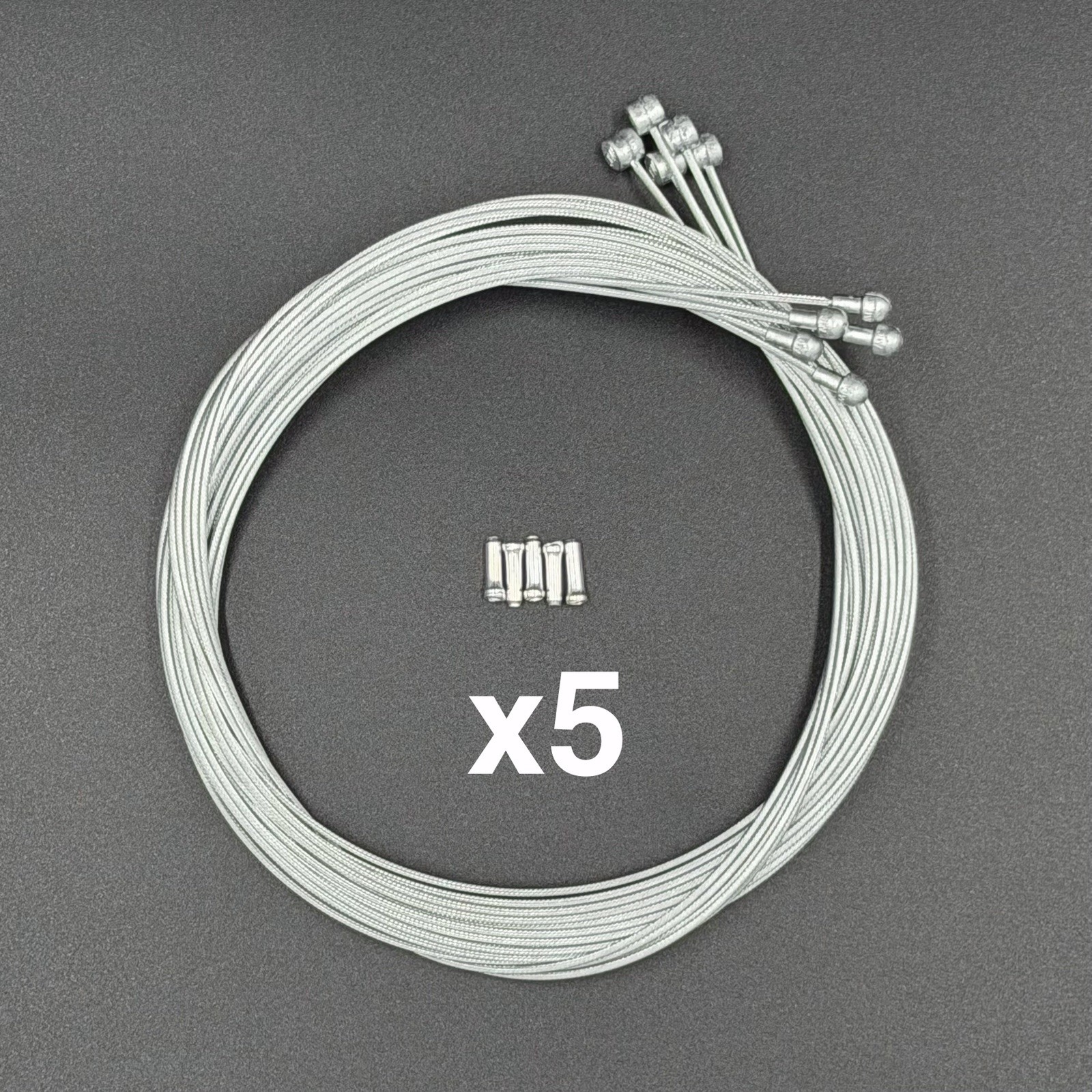 x5 Pack Jagwire Universal Slick Brake Cable Long 2500mm 4 Shimano/SRAM/ MTB/Road