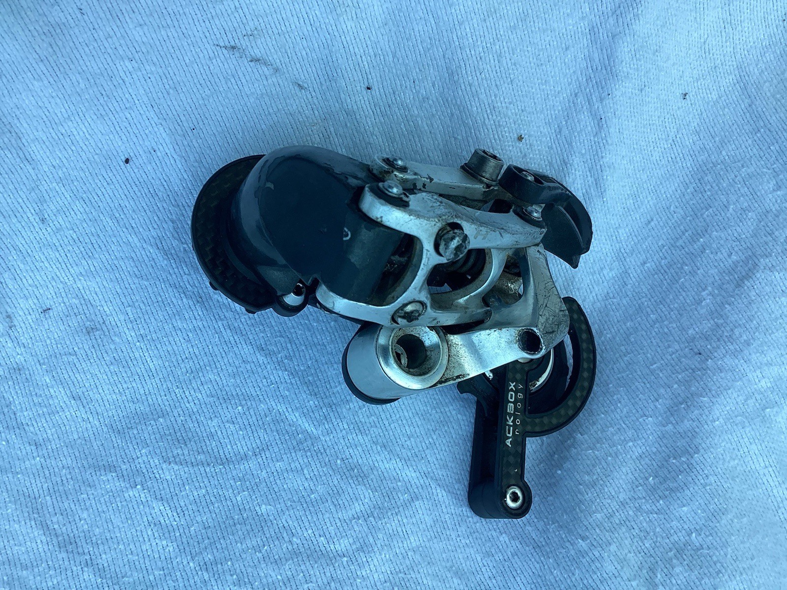 SRAM XO X9 REAR DERAILLEUR 9 SPEED Medium CAGE Black Box