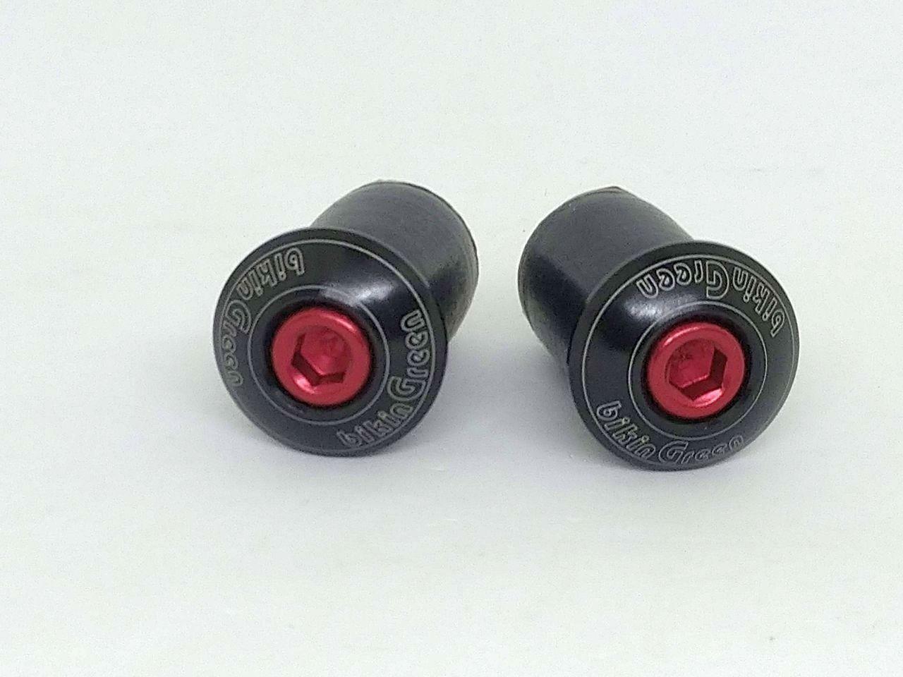 bikinGreen Machined Bar end cap / Handlebar plug “Black” Road BIKE