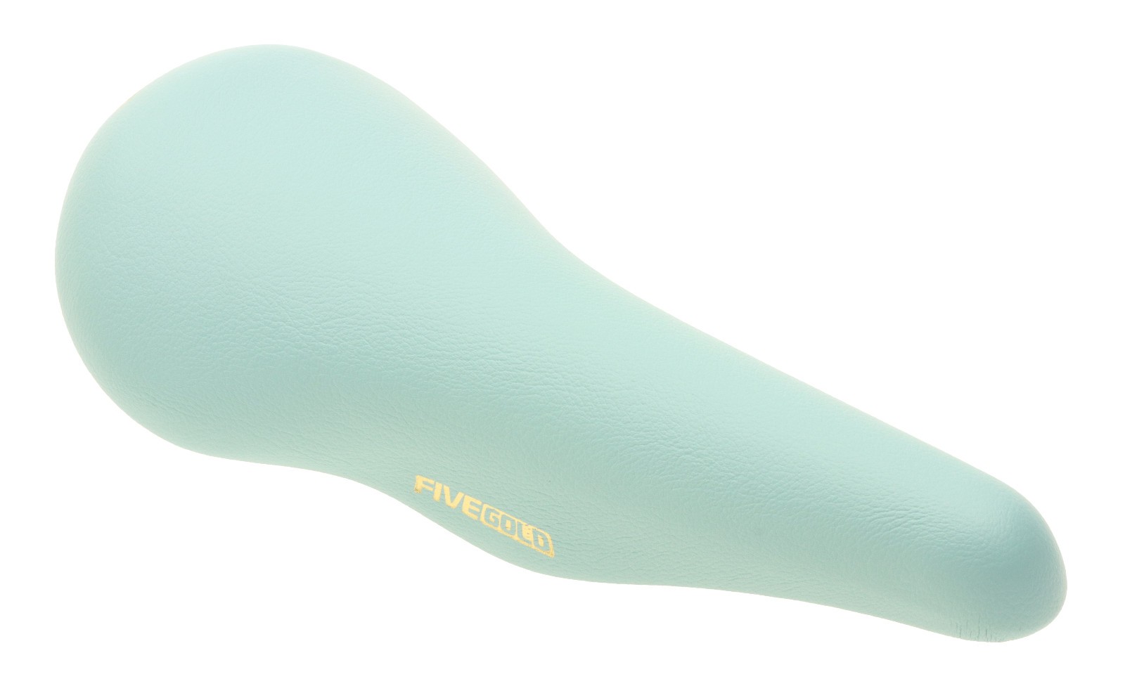 Kashimax Five Gold 4P Saddle NJS Standard Rail Light Blue Smooth Leather NEW NOS