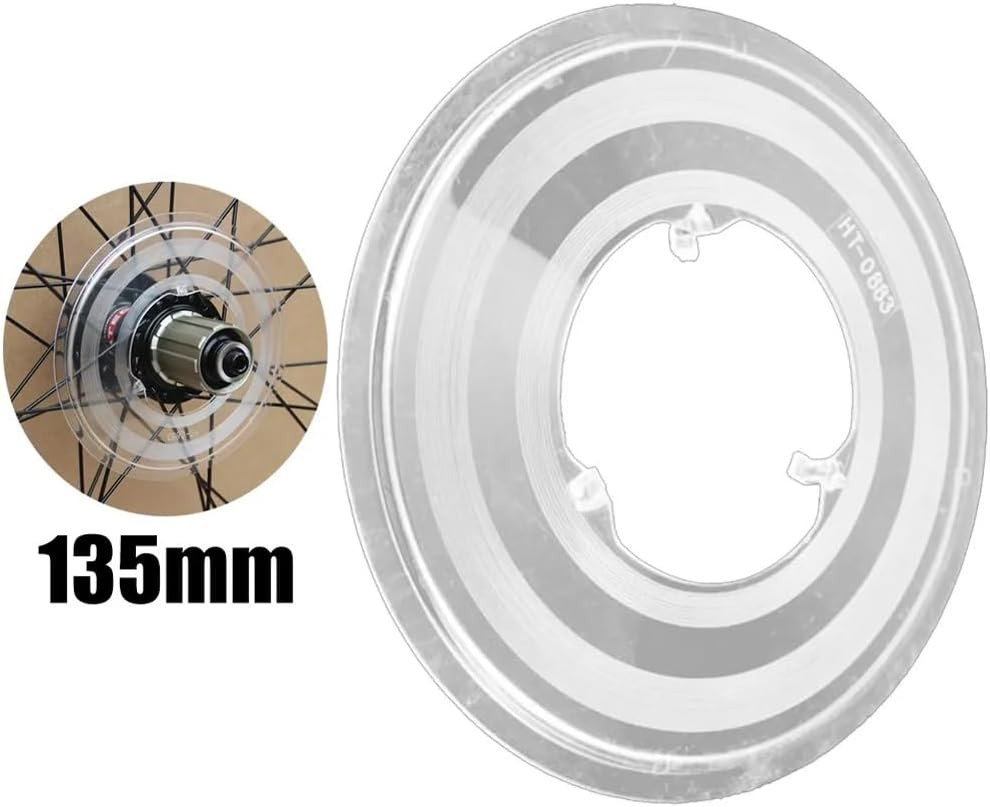 3 Pack Bike Spoke Protector Flywheel Spokes Guard Plastic Cover for Bicycle Rear