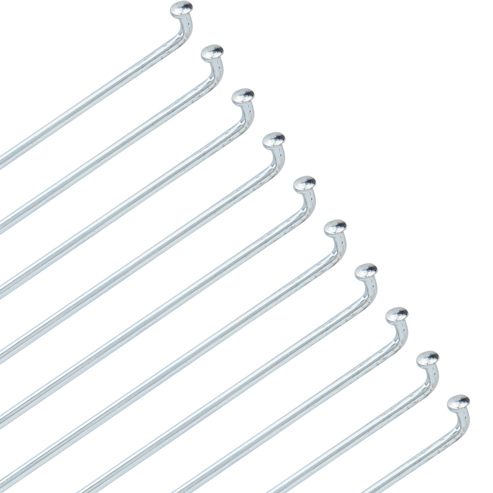 10pcs 13G Spokes Reliable Wheel Component For Bikes Silver Premium