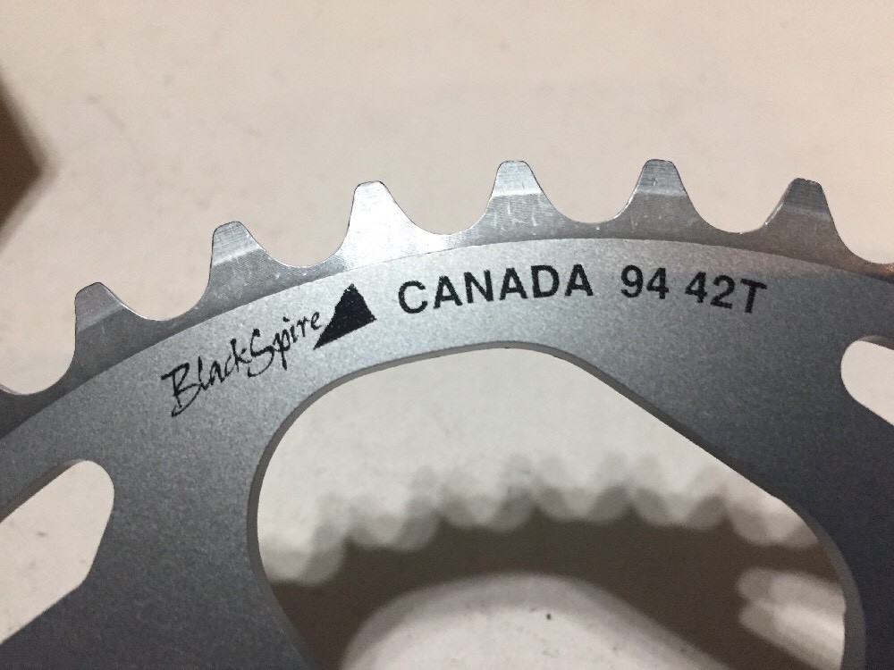 NOS Blackspire Pro Chainring 42T 94 BCD 7075-T6 Alloy Made in Canada