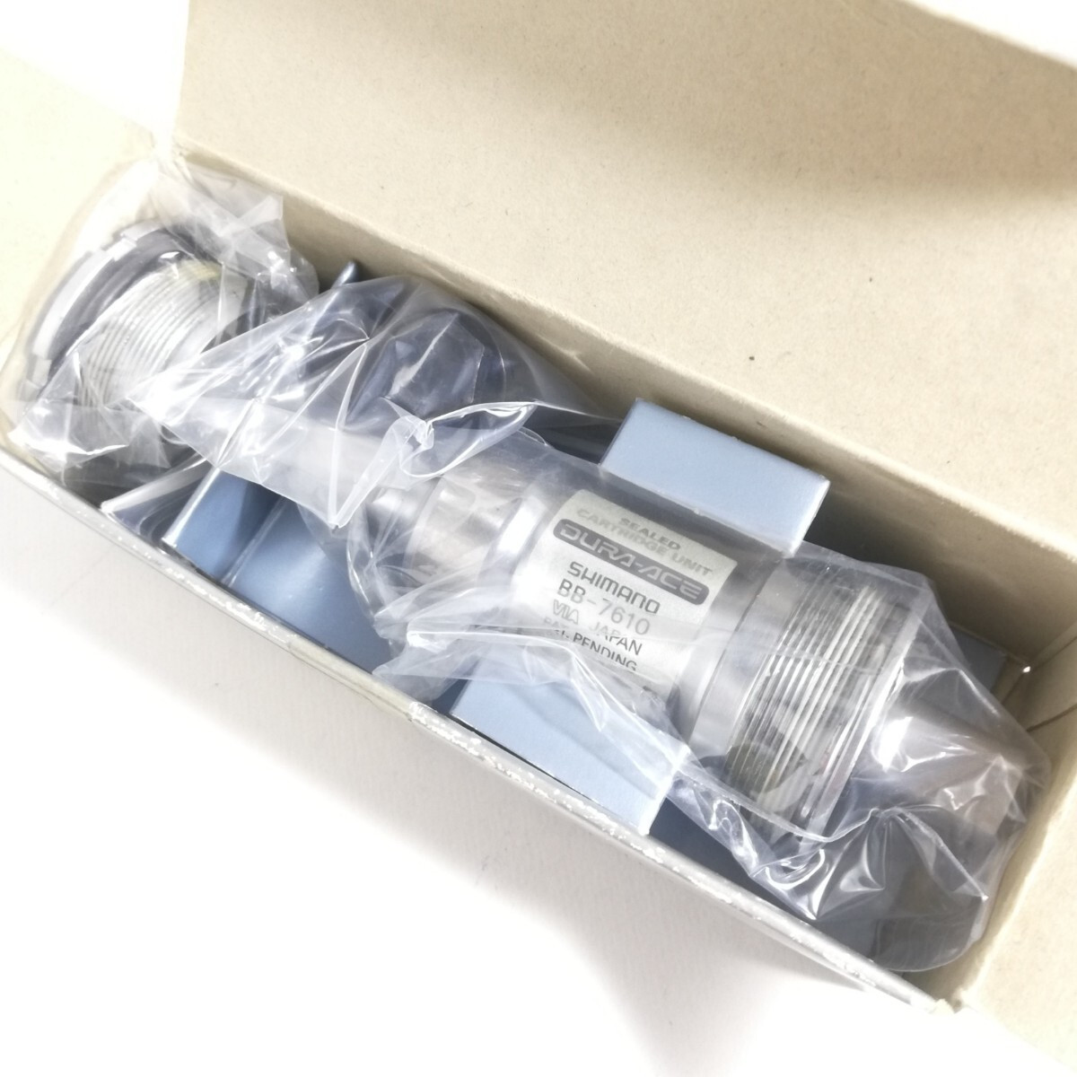 Shimano Dura-Ace BB-7610 Square Taper NJS BSA Track Racing Bike Bottom Bracket