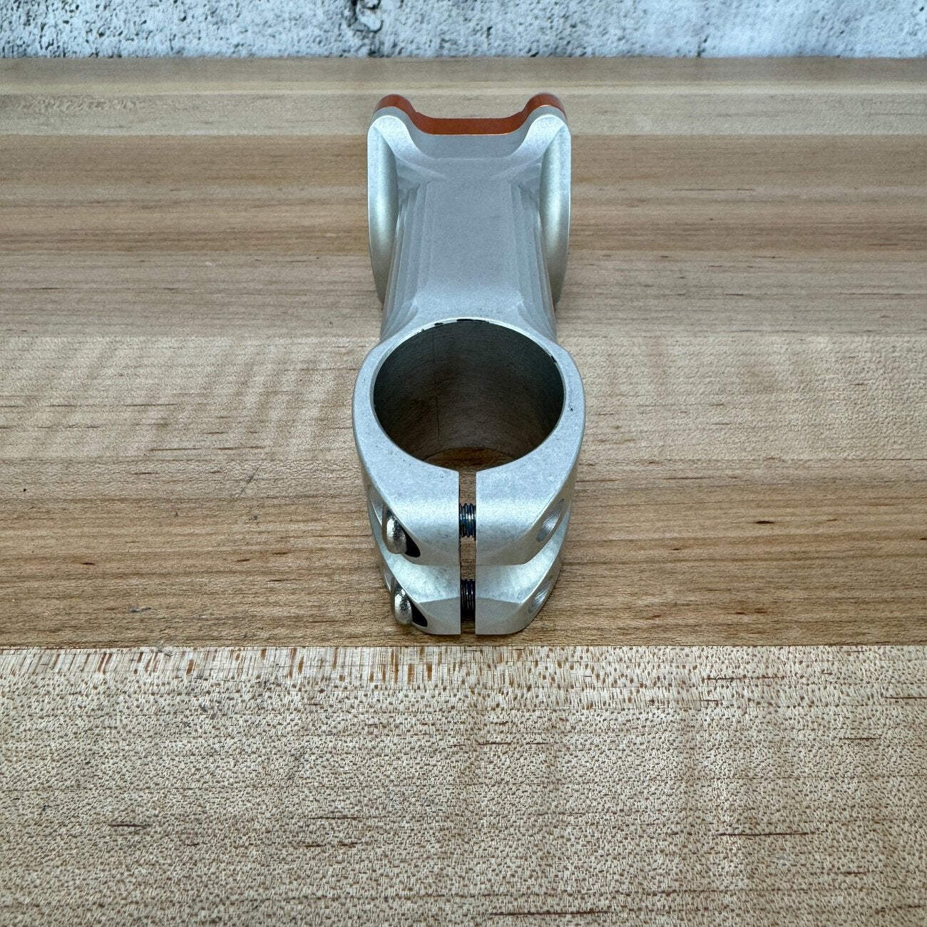 Paul Boxcar 90mm ±15º Silver/Orange 31.8mm x 1 1/8″ Alloy Bike Stem 169g