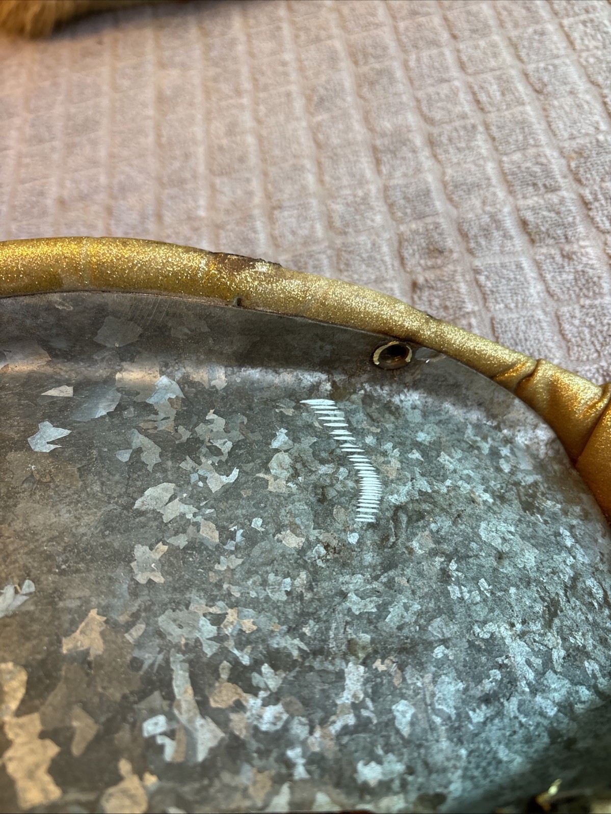 Gold Glitter 18” Banana Seat 1970’s