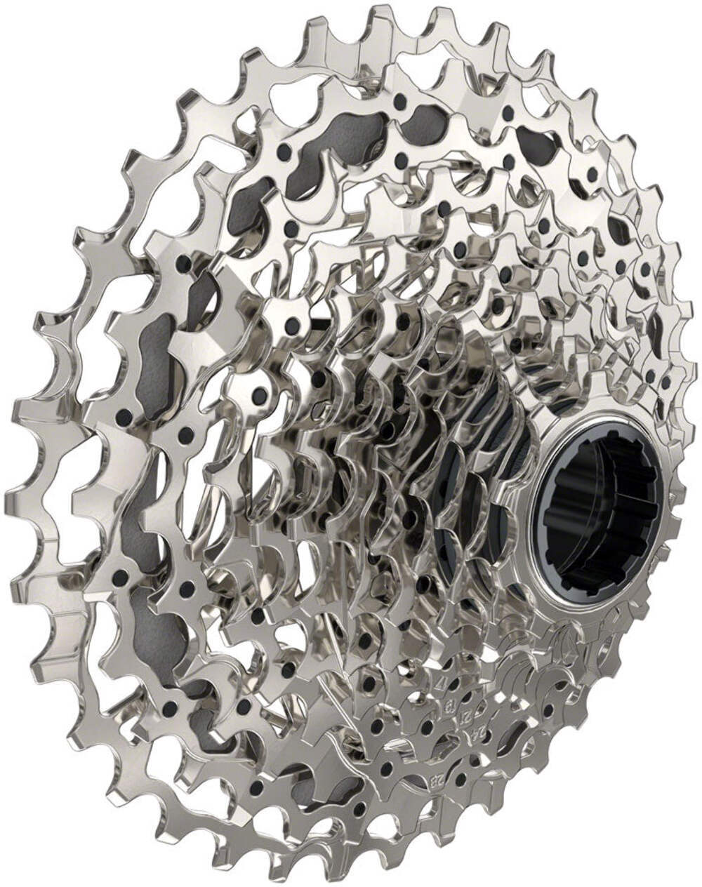 SRAM Rival AXS XG-1250 Cassette – 12-Speed 10-36t Silver For XDR Driver Body D1