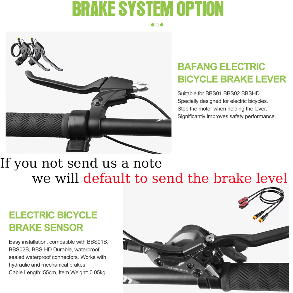 48V 750W Bafang Mid Drive Motor Kits BBS02B 68-73mm Electric Bike Conversion Kit