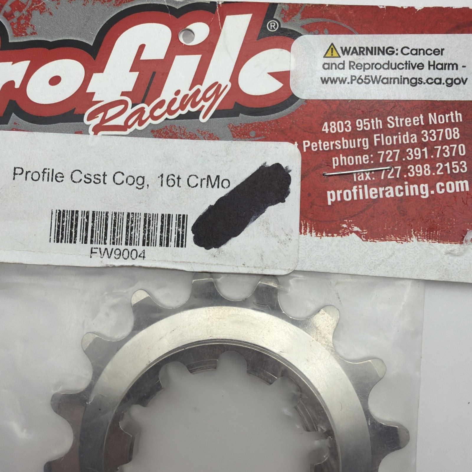 Profile Racing Steel – 16T – BICYCLES – RACE