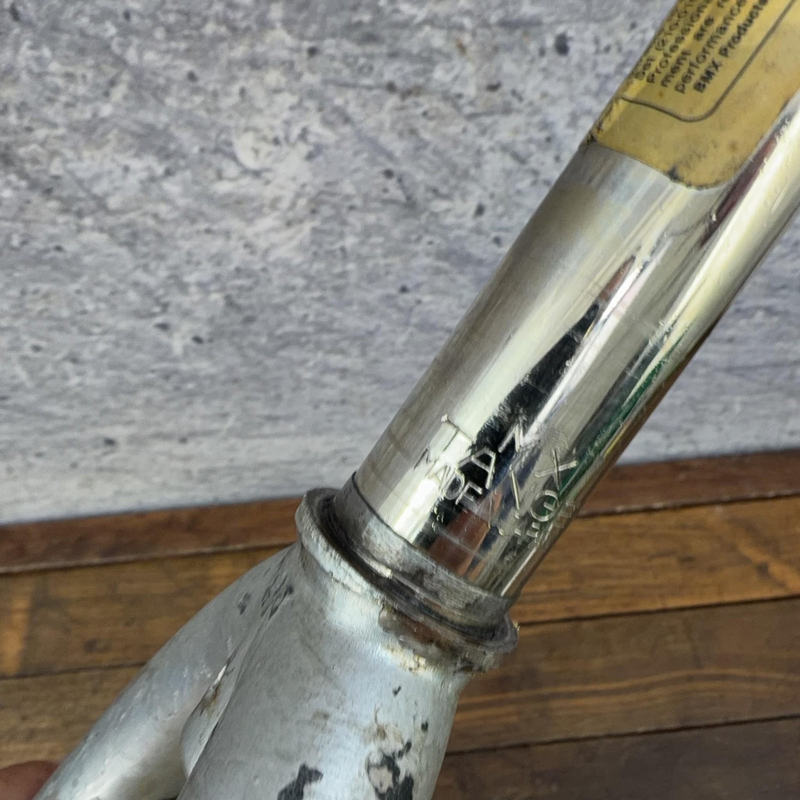 Vintage Mongoose BMX Fork 20in 1979 Tange MX 1 In Threaded Old School Japan