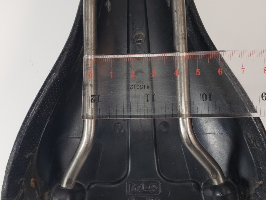 Velo-Jet VL-190 Titanium Rail Bicycle Seat Saddle 235g Narrow Light 138x265mm