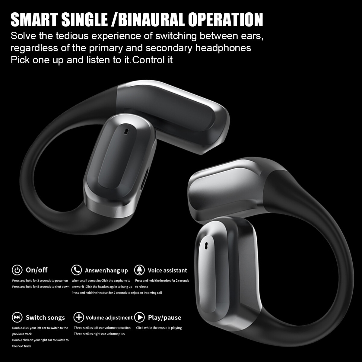 Bluetooth AI Translator Earbuds 135 Languages Real Time Translation Earphones