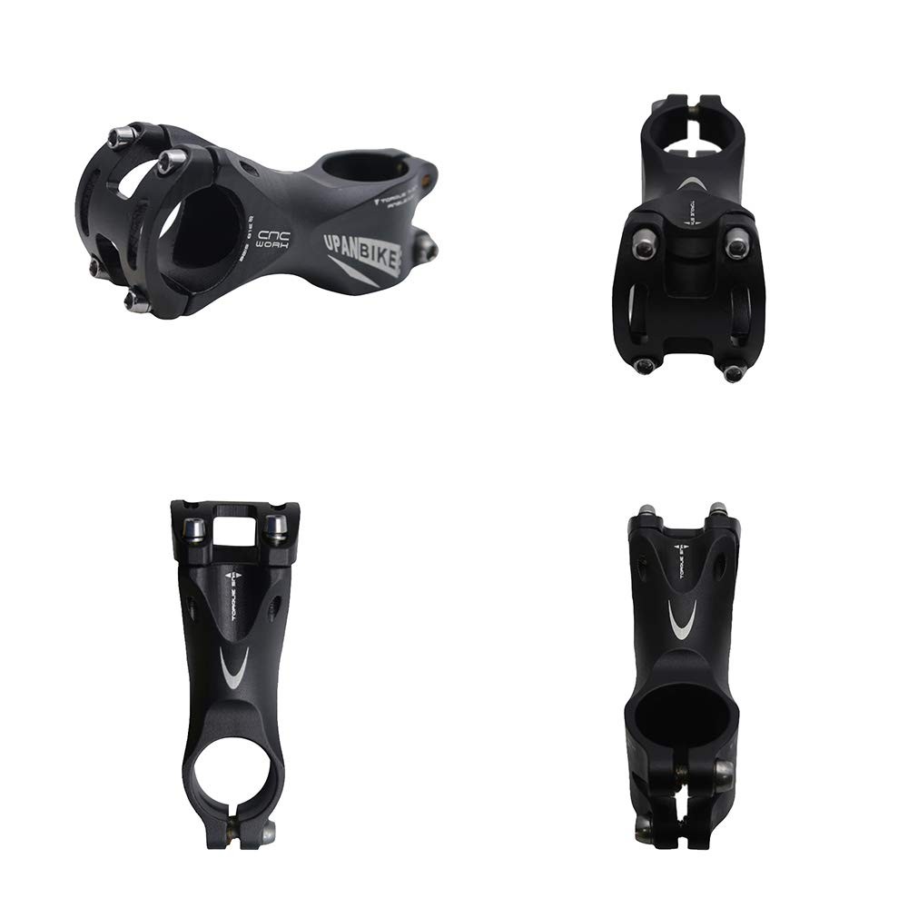 UPANBIKE Bike Stem 31.8mm Length 80mm 15 Degree Handlebar for Mountain Road