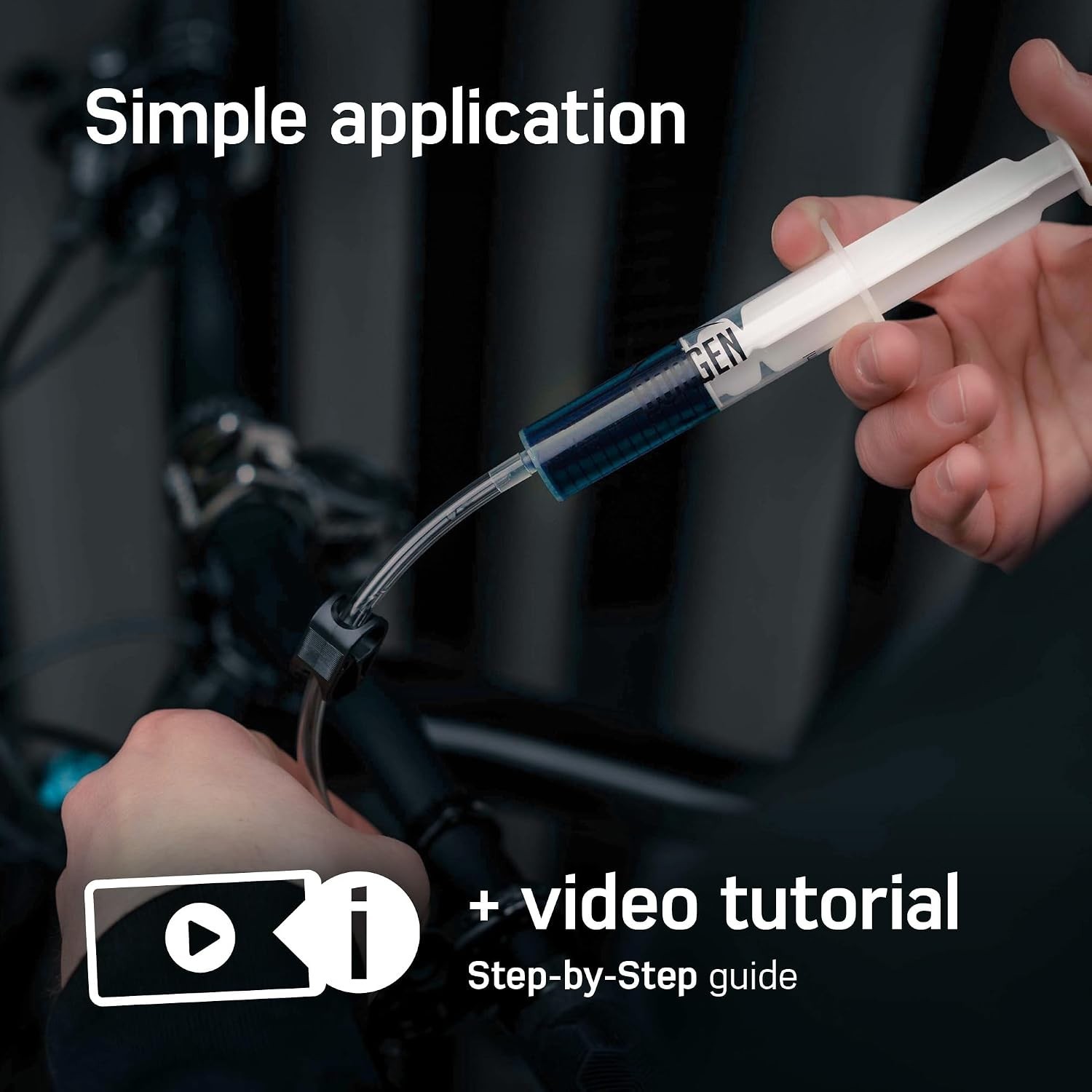 Magura Brake Bleed Kit: 100ml Mineral Oil, Quick Use, Easy Instructions