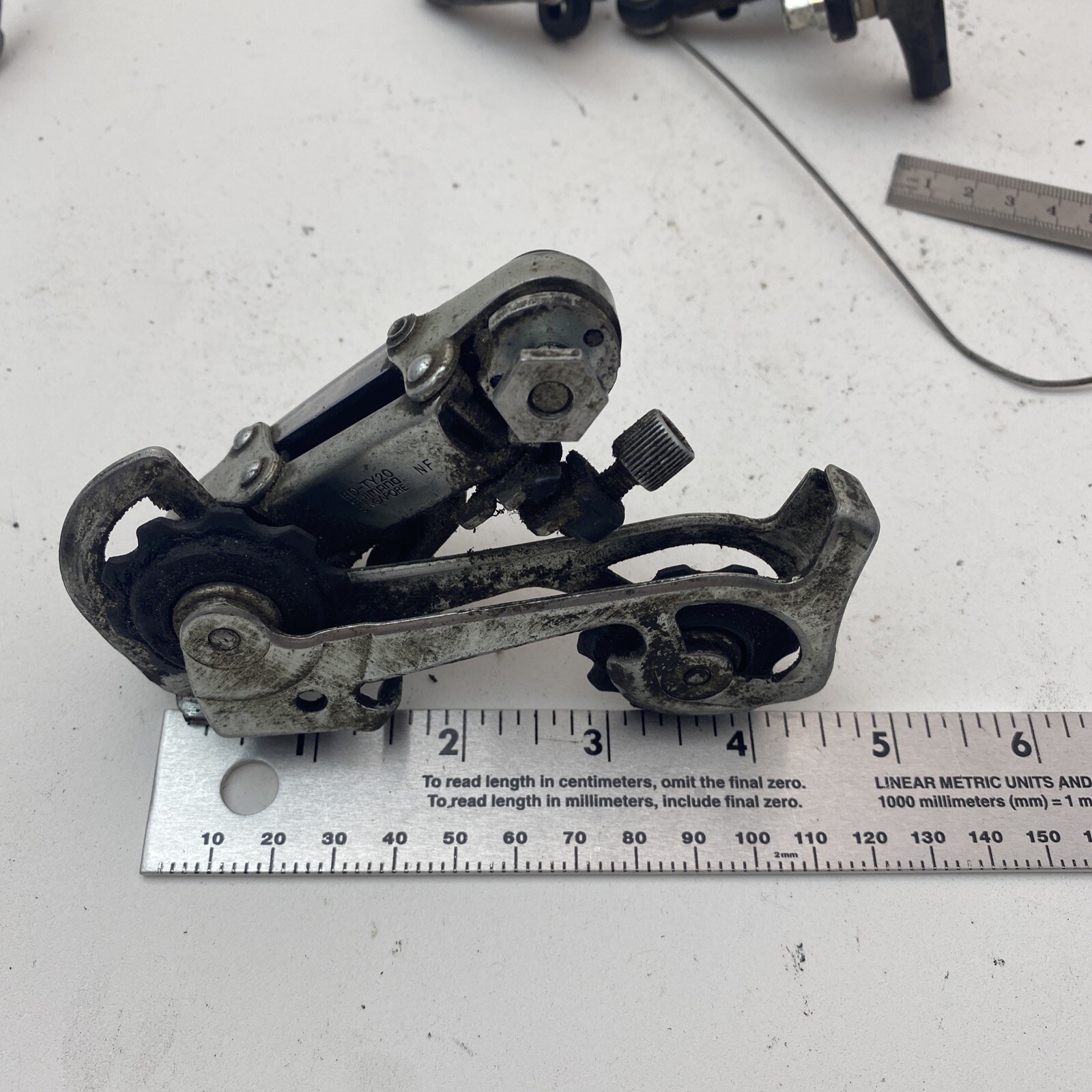 Vintage Shimano SIS Derailluer Lot Front FD-TY25 Rear RD-TY20 Brake Set A37