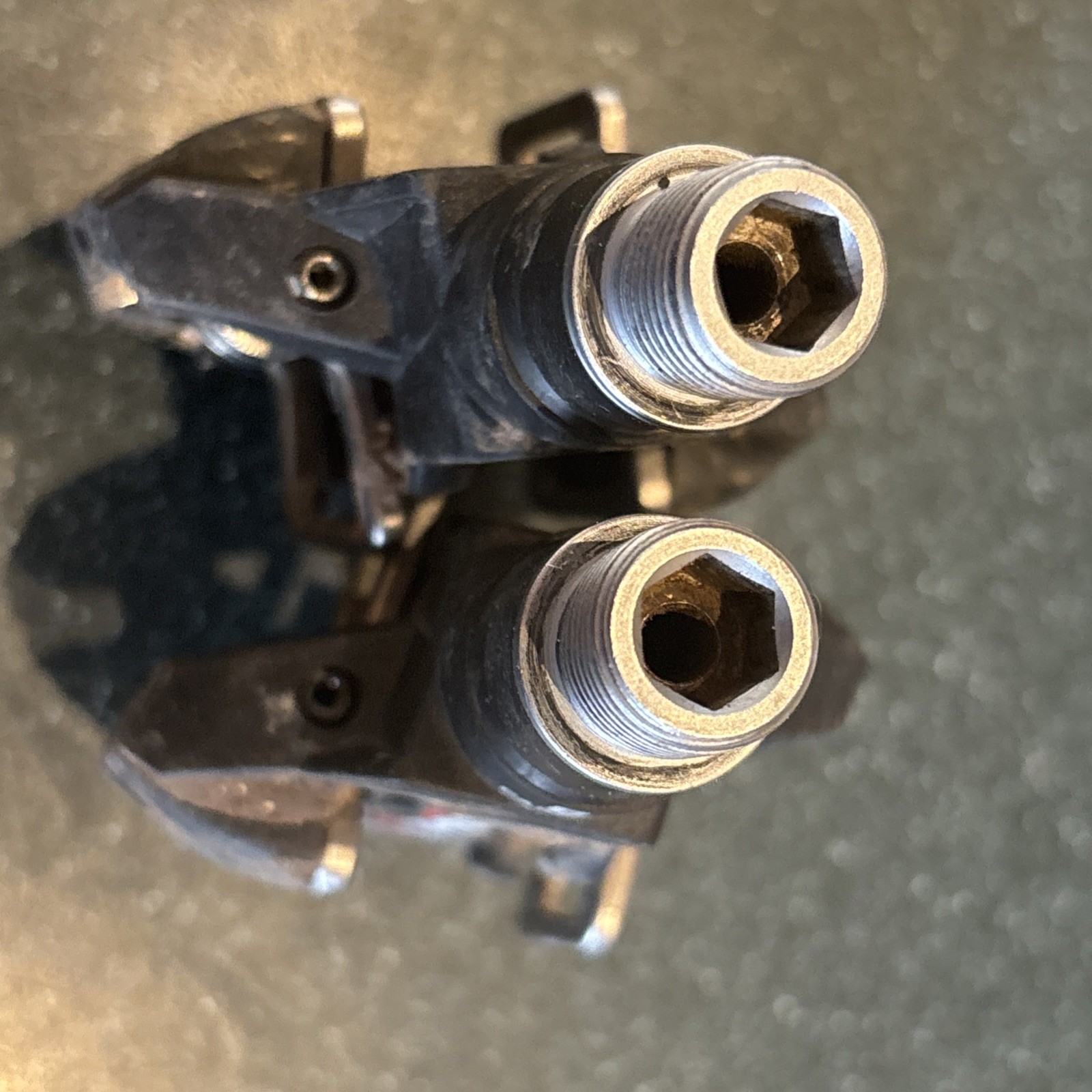 Time ATAC XC 8 XC8 Carbon Clipless Mountain Bike Pedals Black Red