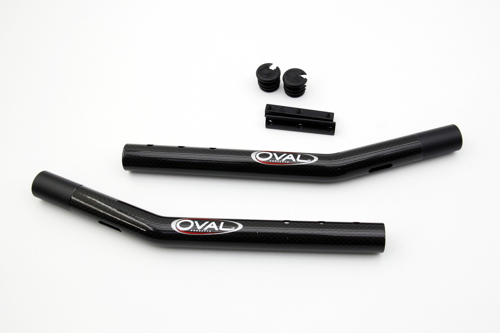 NOS Oval Concepts A901 Full Carbon Aerobar 26.0 x 420mm TT Triathlon Aero Bar