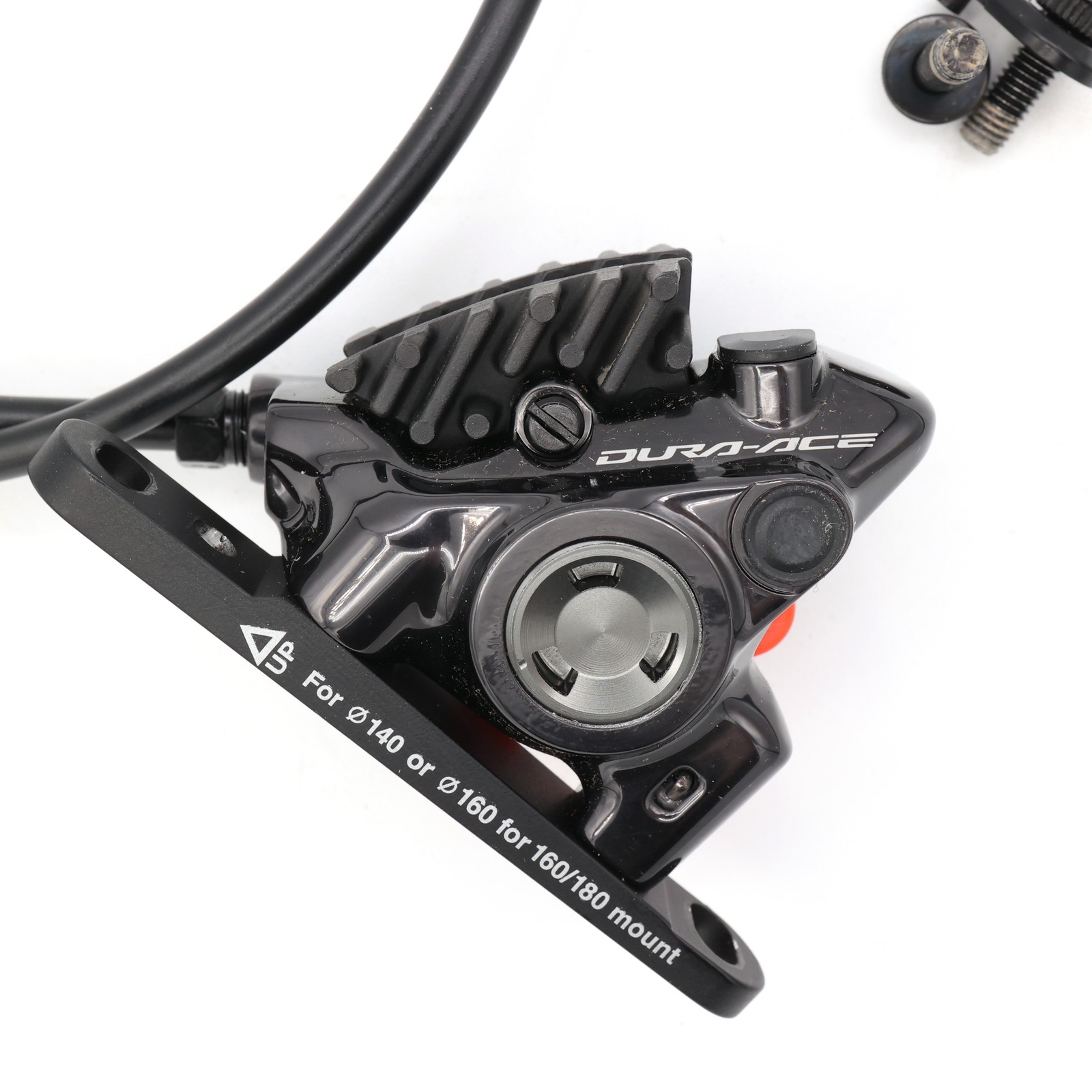 Shimano Dura-Ace BR-R9270 Hydraulic Disc Brake Caliper Flat Mount w/ Adapter
