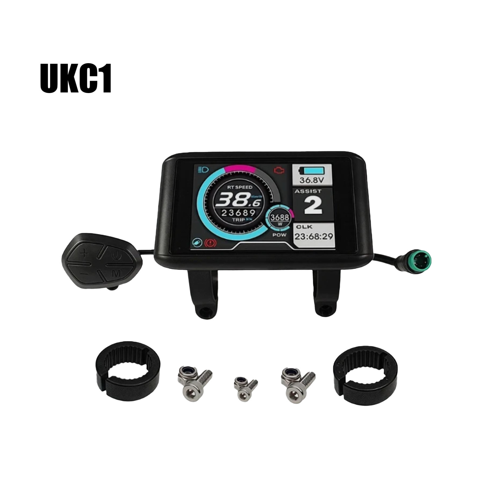Electric bike 24V-48V 750W 30A 3-Mode Sine Wave Ebike Controller with Display