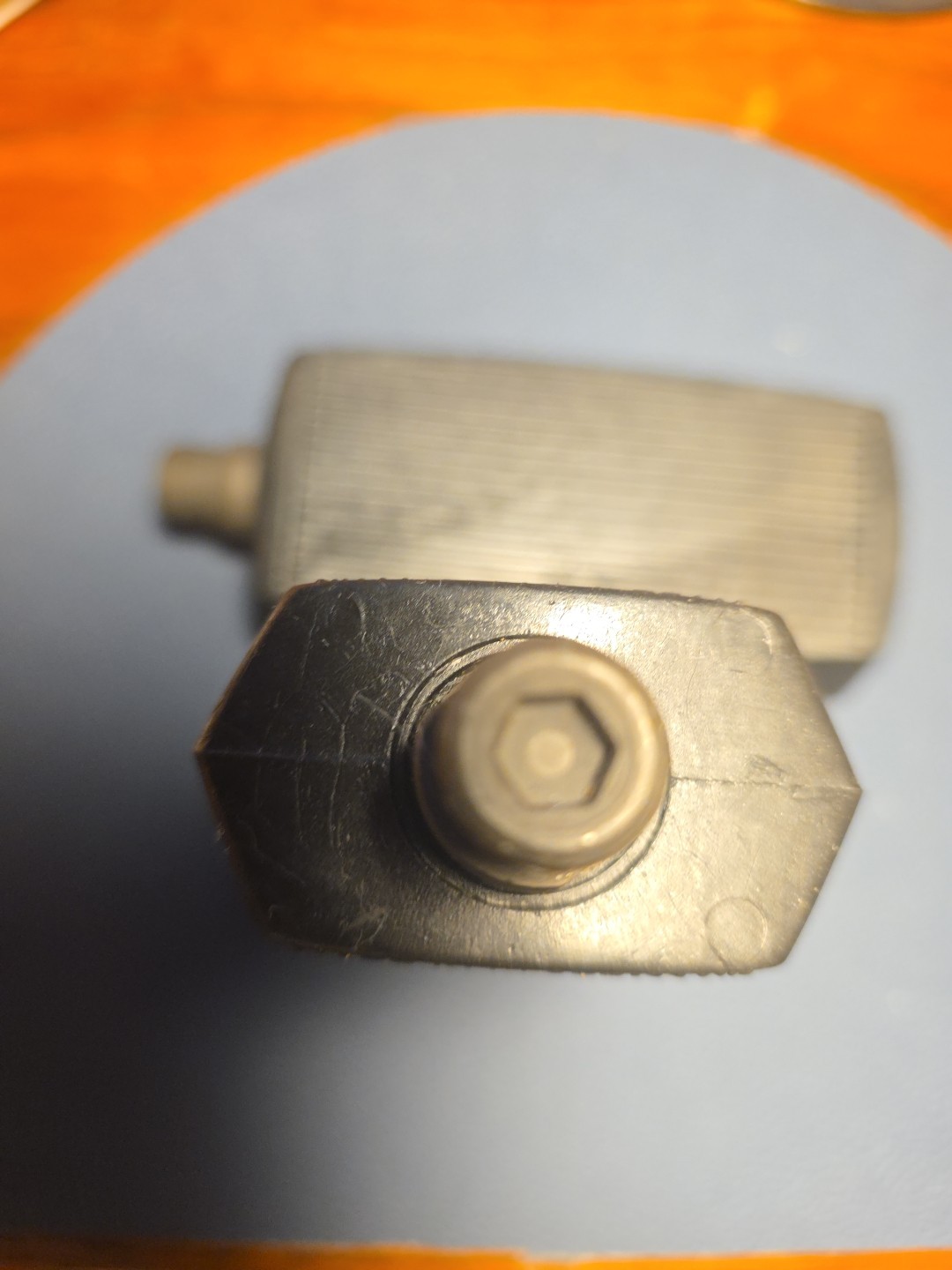 vVintage bicycle Hard Rubber Pedals 9/16. Made in Germany