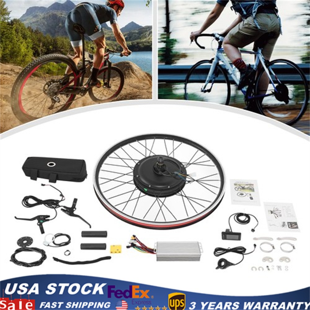 27.5 inch Rear Wheel 48V 2000W Electric Bicycle Motor E-Bike Hub Conversion Kit