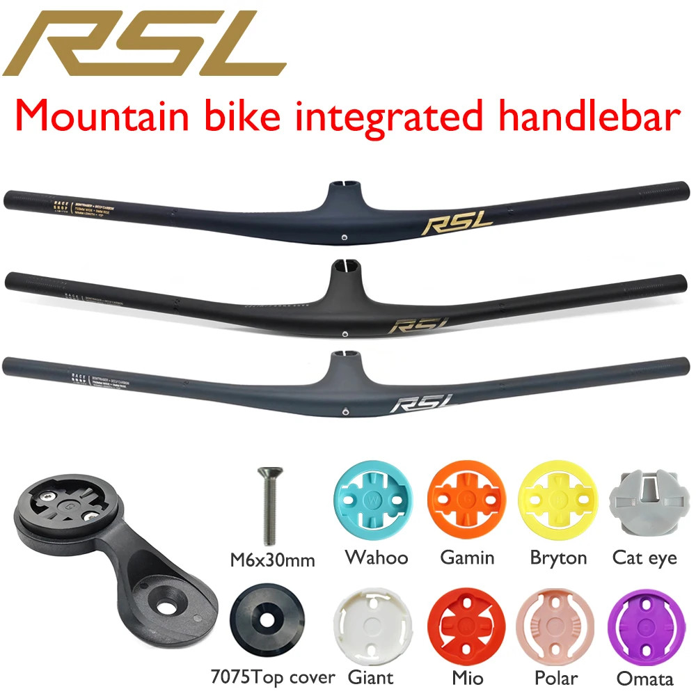 MTB Bicycle Integrated Carbon Handlebar for Cross-country/enduro Bike 28.6mm