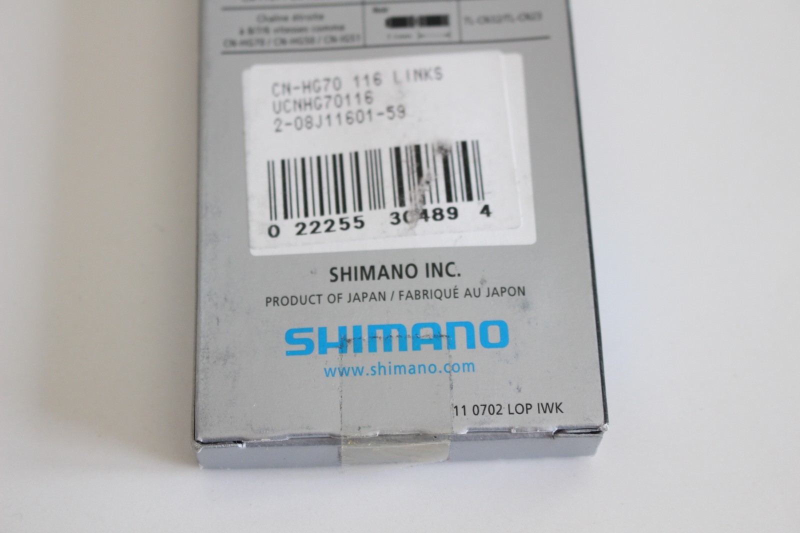 Shimano HG70 Hyperglide Bike Chain 116 L for 6 7 8 Speed NEW