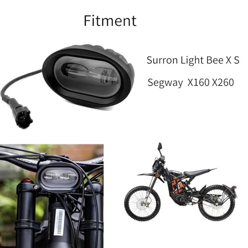 Motorcycle Headlight for Surron X Electric Dirt Bike, Motorcycle Lights for