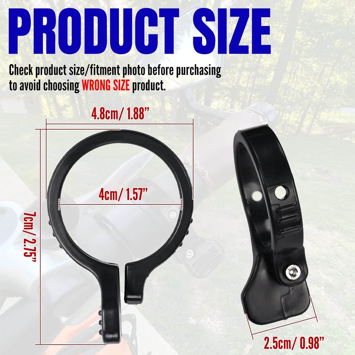 eBike Thumb Throttle Adapter For RAD For Himiway For Lightni Proudy For Ecotric