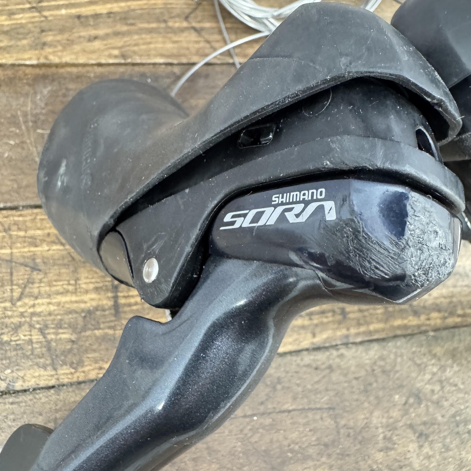 Shimano Sora ST-R3000 9s 9 Speed STI Brake Shifter Lever Set Road Black Pair