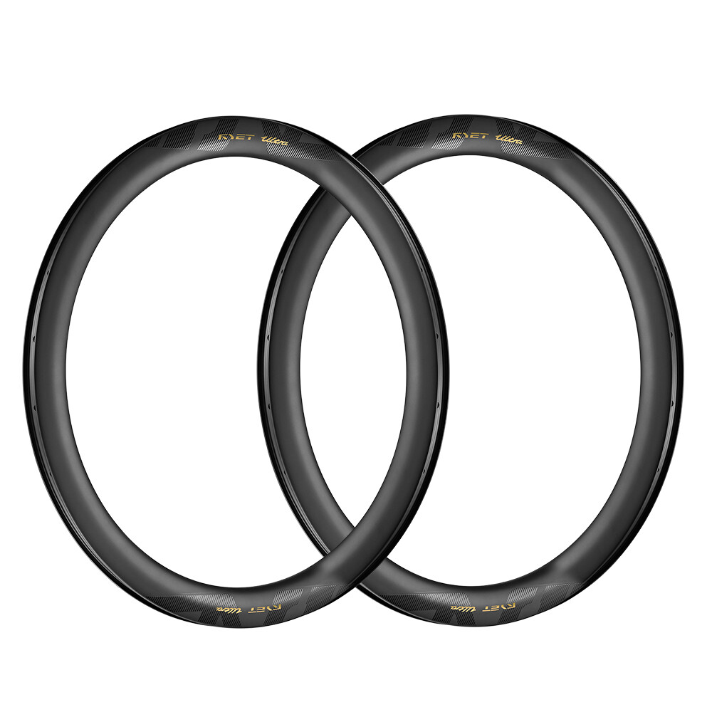 RYET Carbon Disc Rim 40/45/50mm 28mm Road Bike Tubeless 24H 350-375g Super Light