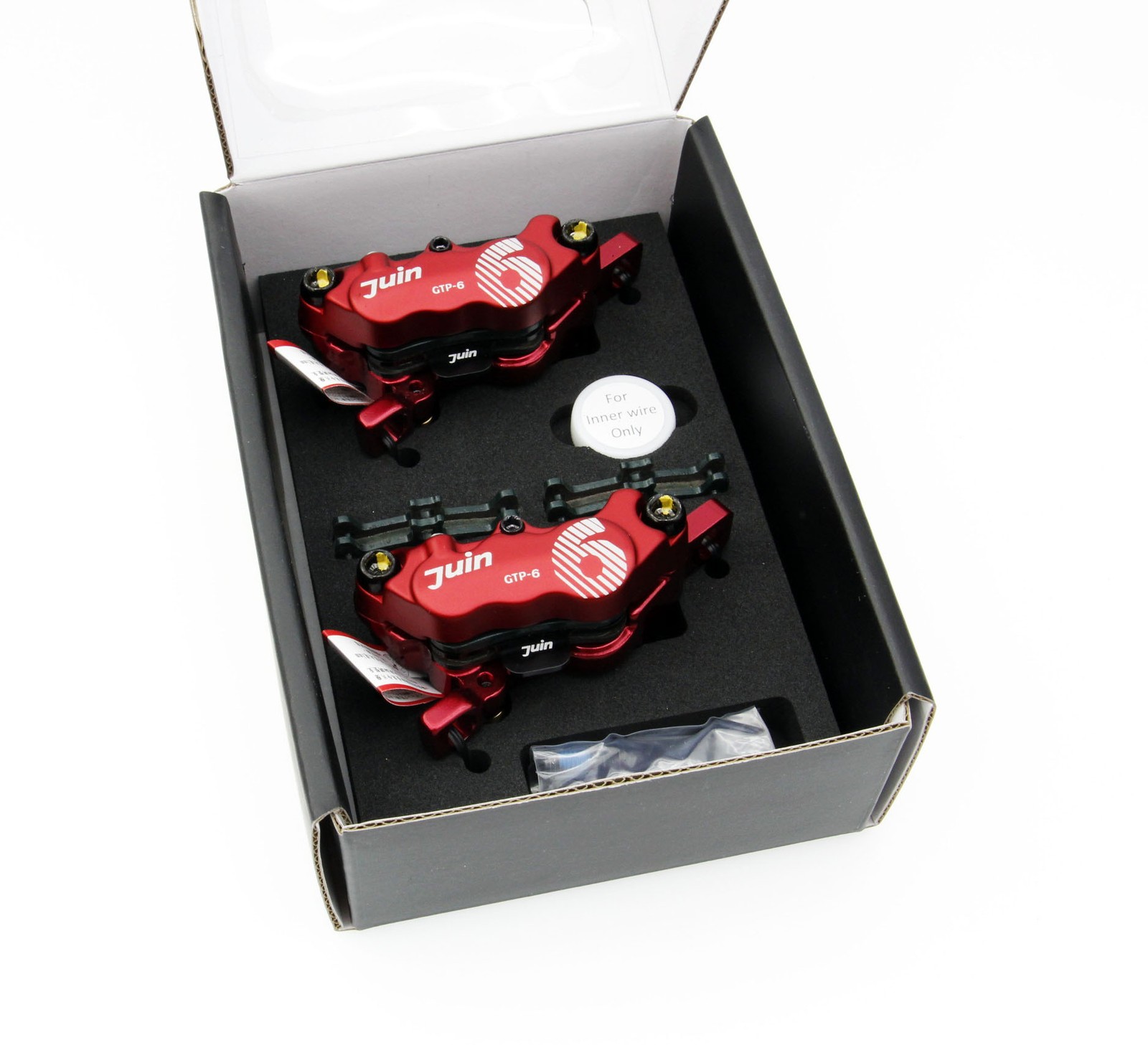 TRP Spyre Cycle Flat-Mount Disc Brake Calipers w/Tektro CenterLock 160mm Rotor