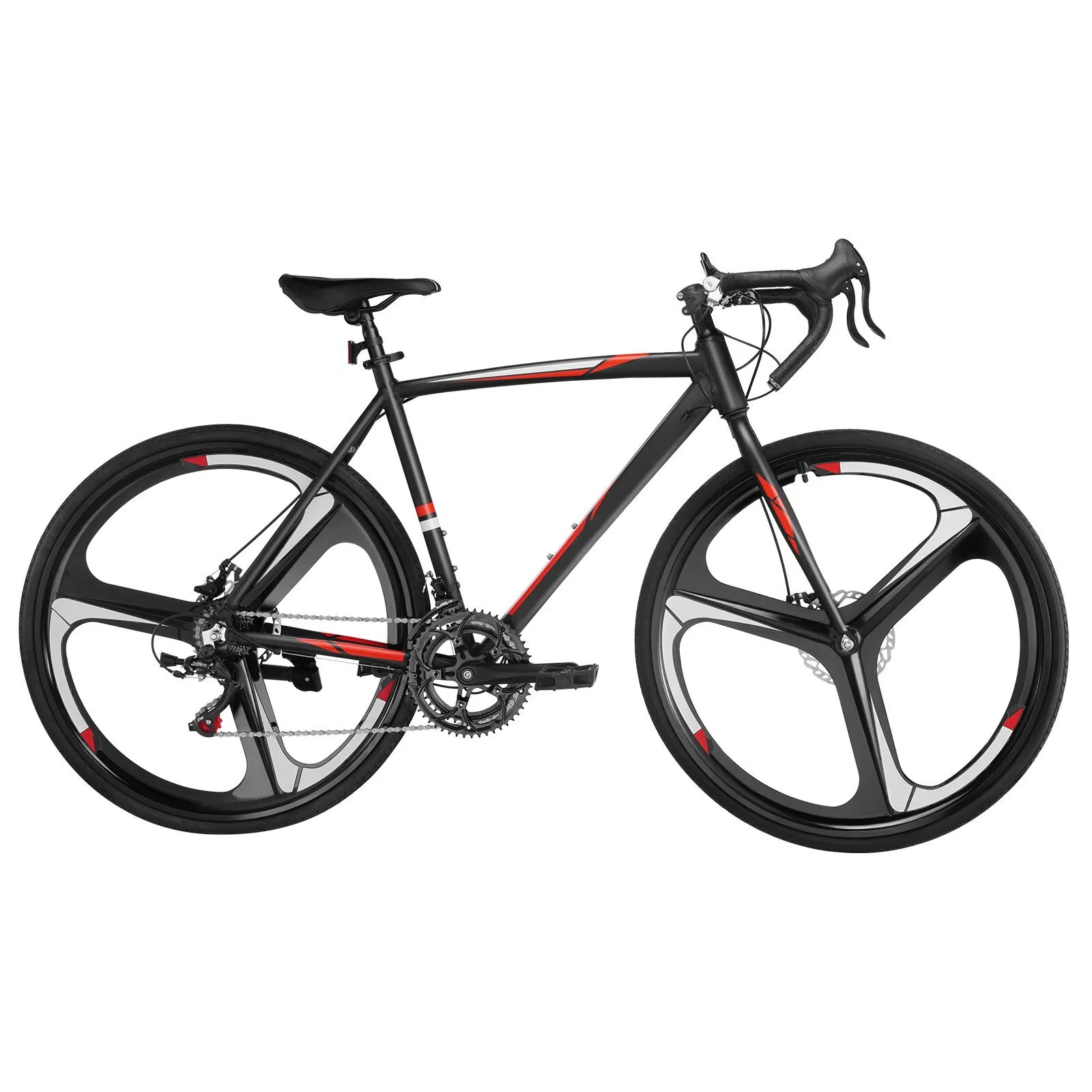 Road Bike, 700C Wheels Racing Bike, SHIMANO 14 Speeds Drivetrain City Commuter R