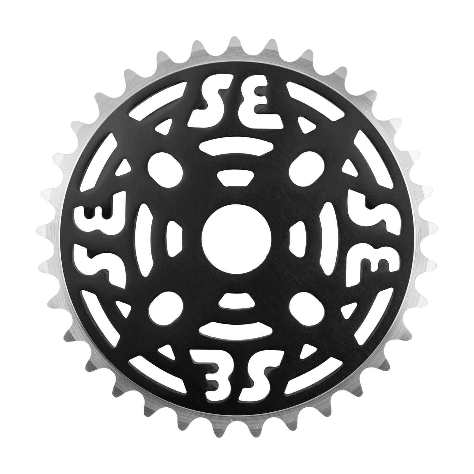 SE Bikes BMX 1 Piece Alloy Chainring 33 Tooth for 1/2″x1/8″ Different Colors