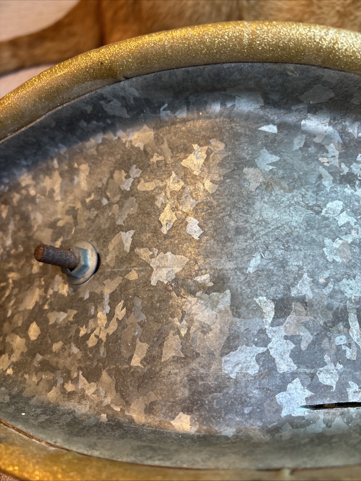 Gold Glitter 18” Banana Seat 1970’s