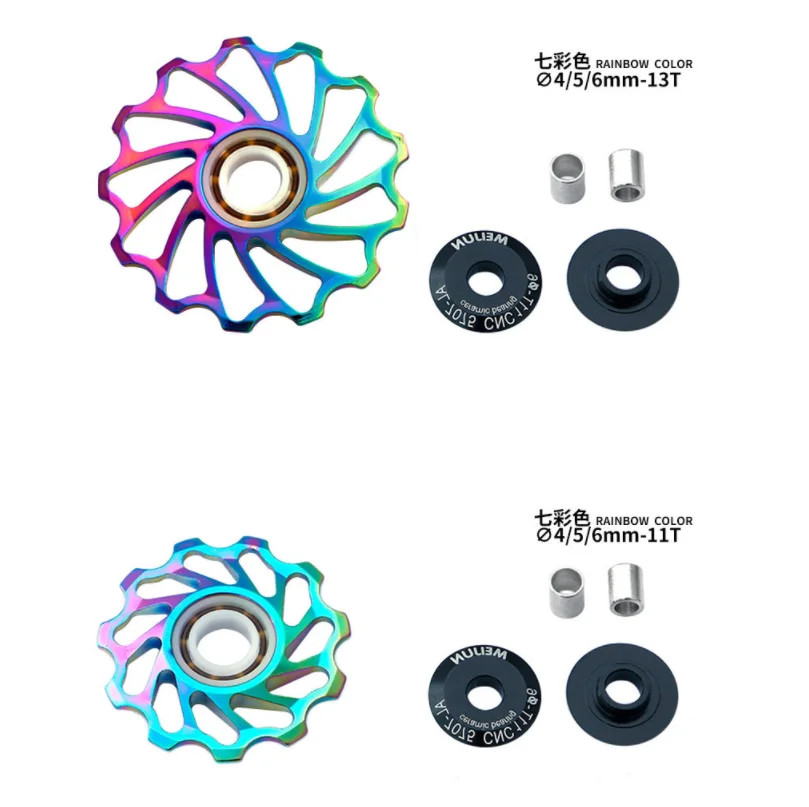 11T-18T Bicycle Derailleur Pulley Ceramic Bearing Jockey Wheel MTB Road